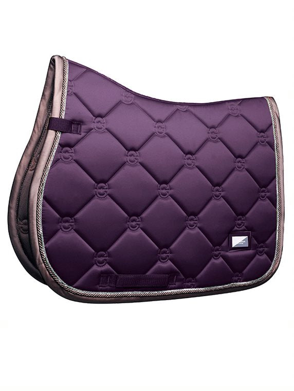 Equestrian Stockholm Jump Saddle Pad Orchid Bloom