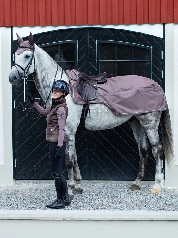 Equestrian Stockholm Exercise Rug Amaranth