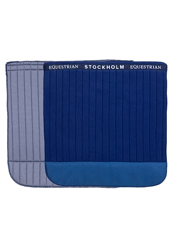 Equestrian Stockholm Bandage Pads Blue Meadow