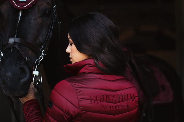 Equestrian Stockholm Light Weight Jacket Bordeaux
