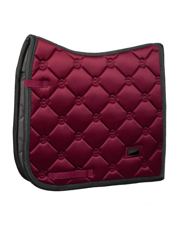 Equestrian Stockholm Dressage Saddle Pad Dark Bordeaux – Impulsion ...