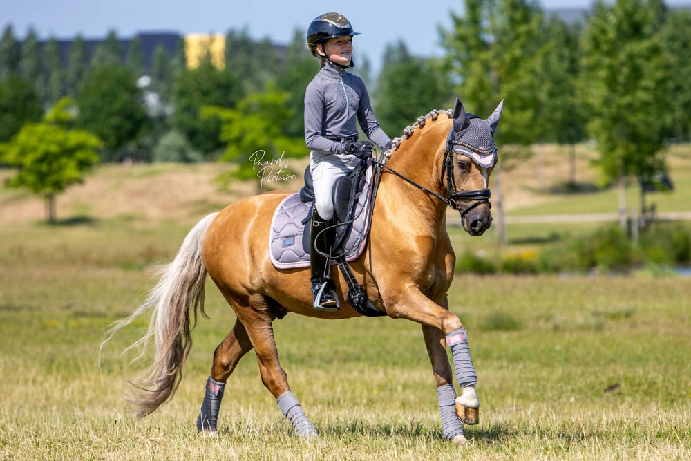 Equestrian Stockholm Dressage Saddle Pad Dusty Pink