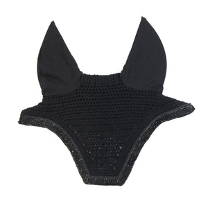 Kentucky Glitter Stone Wellington Ear Bonnet Black