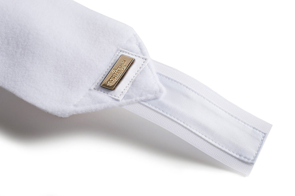 Equestrian Stockholm Bandages White Perfection Gold