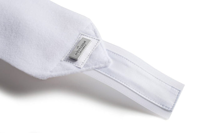 Equestrian Stockholm Bandages White Perfection Silver