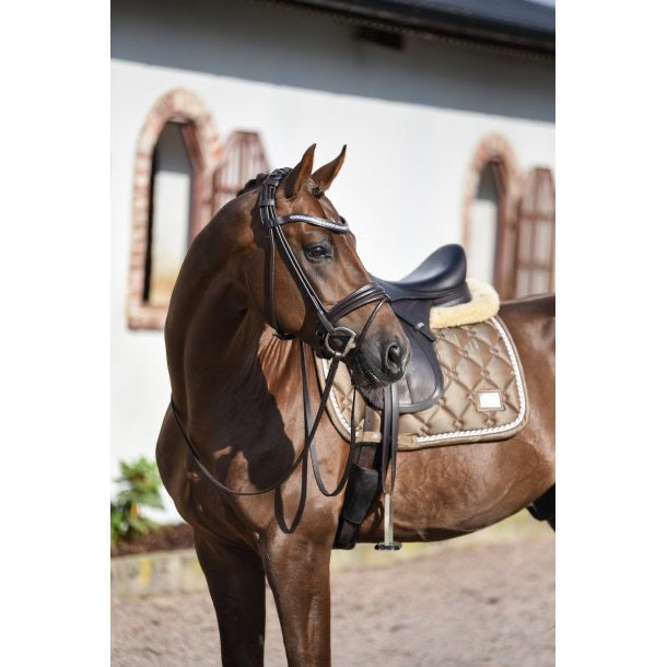 SD Design Gem Dressage Saddle Pad Smokey Quartz