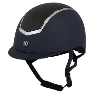BR Equestrian Sigma Helmet Carbon Navy