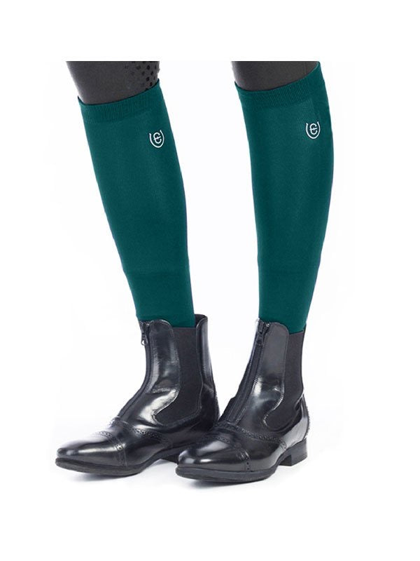 Equestrian Stockholm Socks Emerald