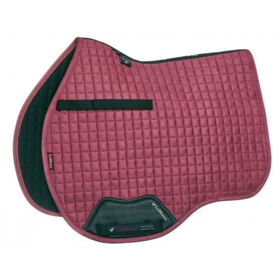 LeMieux Suede All Purpose Saddle Pad French Rose