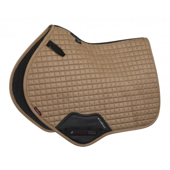LeMieux Suede Jumping Saddle Pad Champagne