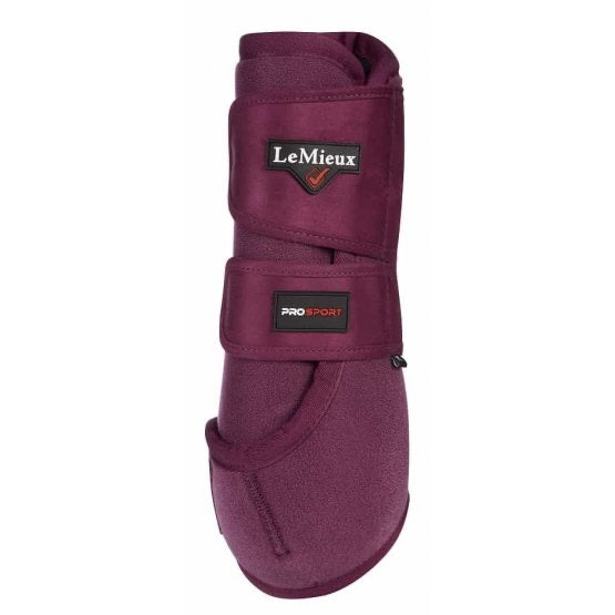 LeMieux Support Boots Plum