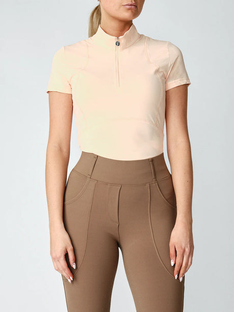 PS of Sweden Adele Short Sleeve Base Layer Peach