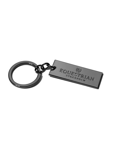 Equestrian Stockholm Key Chain Chrome