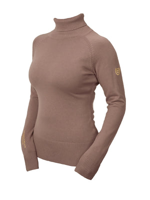 Equestrian Stockholm Knitted Top Champagne