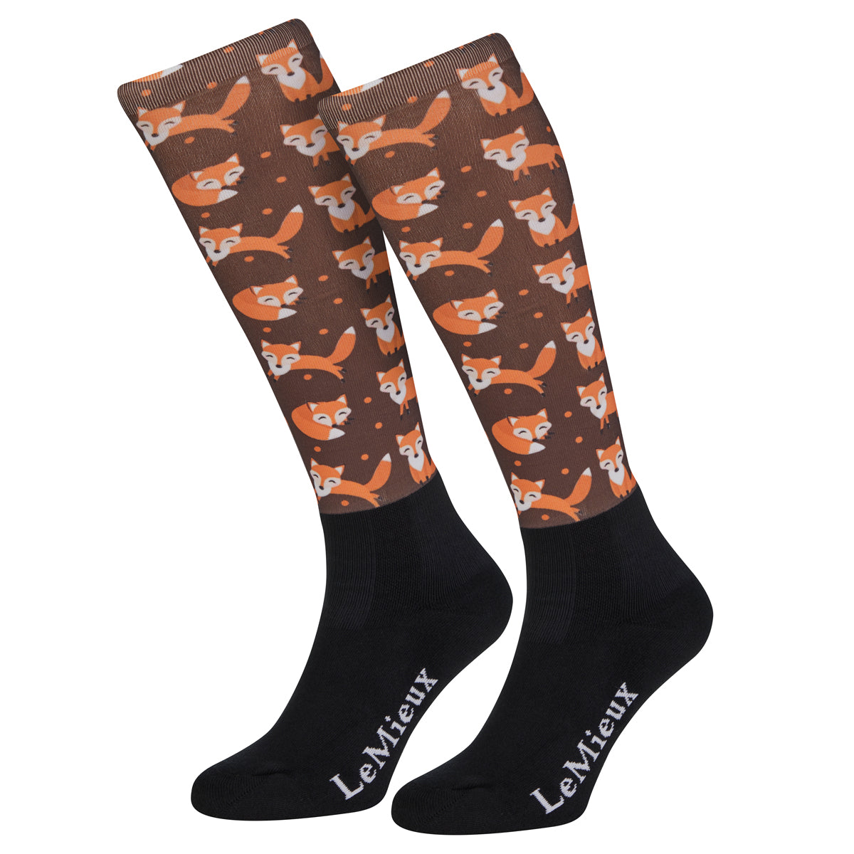 LeMieux Footsie Socks Foxes