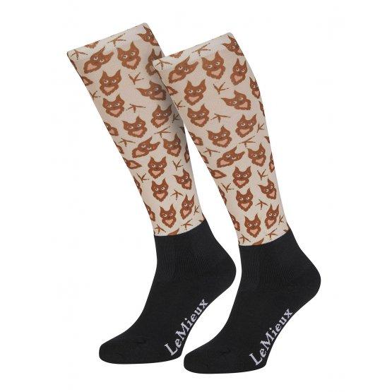 LeMieux Footsie Socks Owls