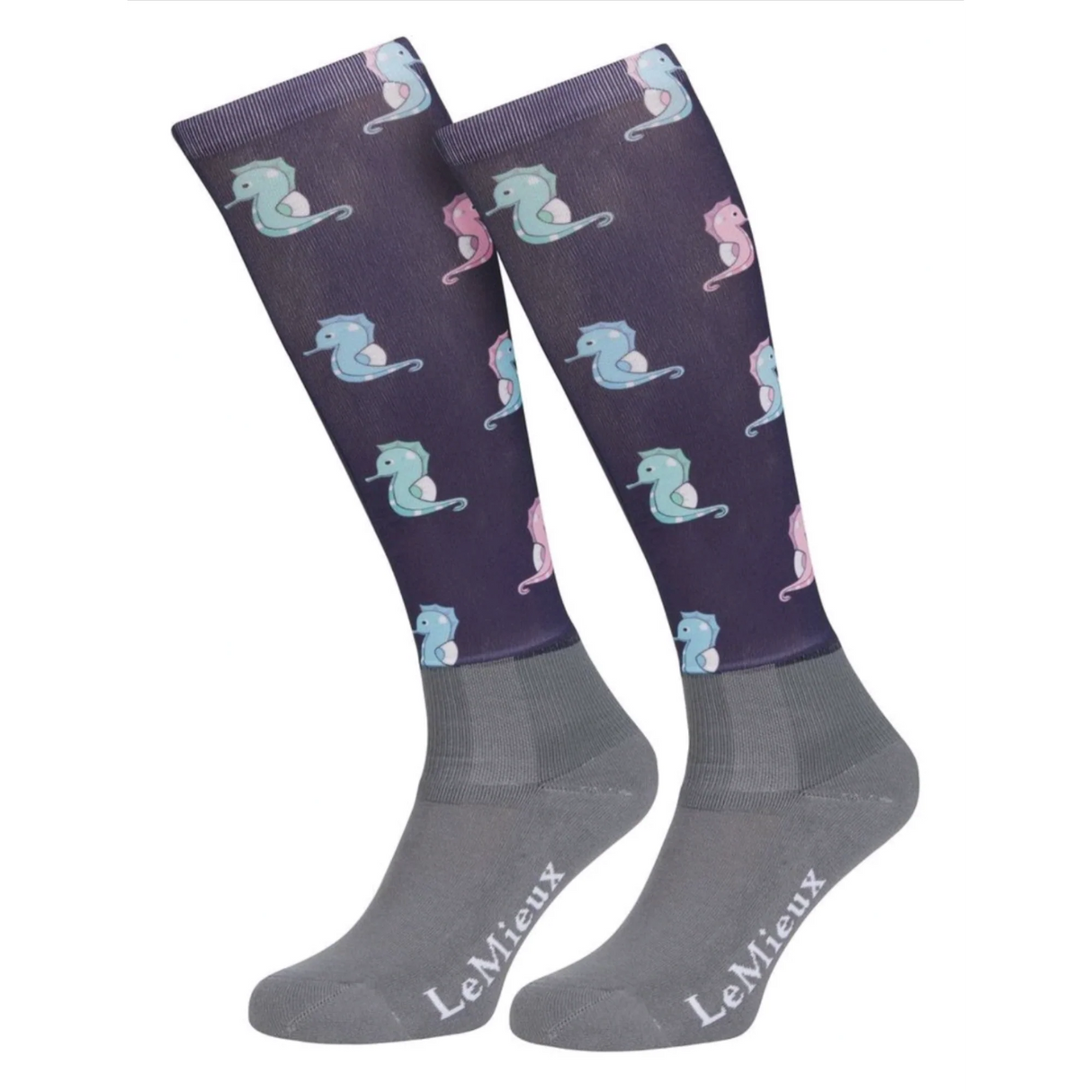 LeMieux Footsie Socks Seahorses