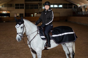 Equestrian Stockholm Exercise Rug Luminous Black