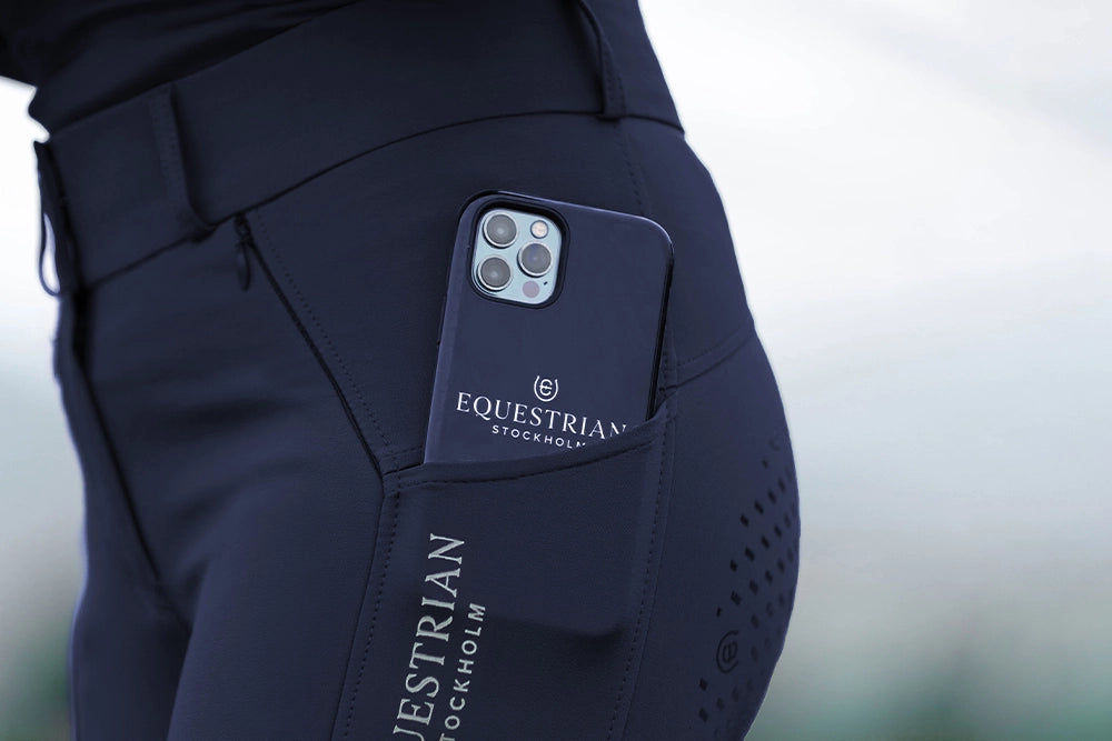 Equestrian Stockholm Elite Dressage Breeches Midnight Blue