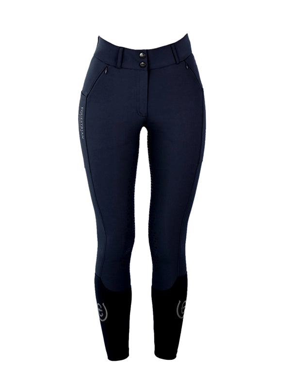 Equestrian Stockholm Elite Dressage Breeches Midnight Blue