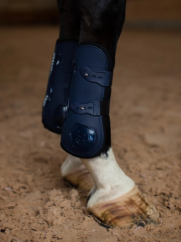 Equestrian Stockholm Anatomic Tendon Boots Modern Tech Navy