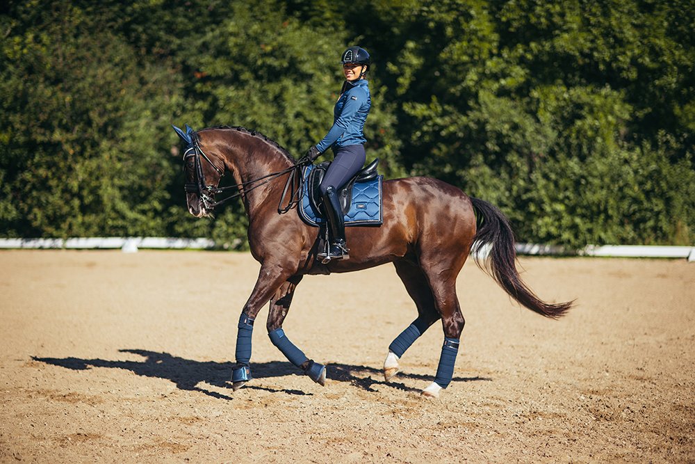 Equestrian Stockholm Elite Dressage Breeches Navy