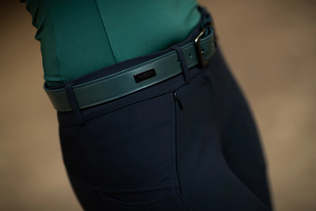 Equestrian Stockholm Prime Belt Sycamore Green