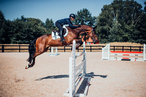 Equestrian Stockholm Jump Saddle Pad No Boundaries White