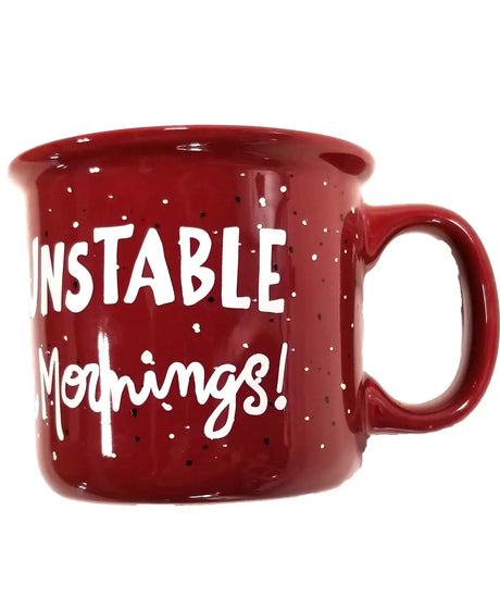 Lazy One I'm Unstable In The Morning Mug