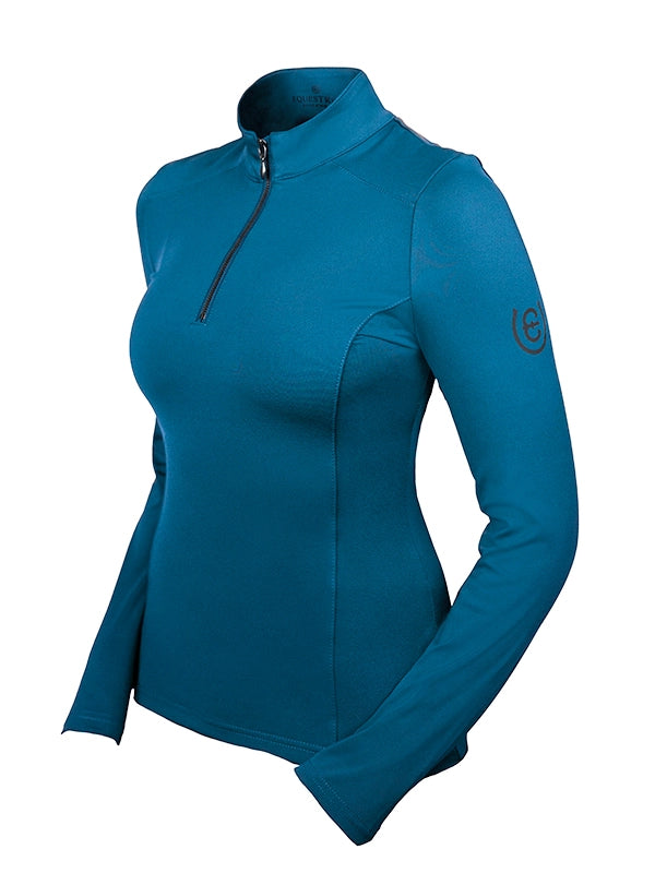 Equestrian Stockholm Vision Base Layer Blue Meadow